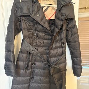 Burberry Brit Women's Charcoal Puffer Jacket